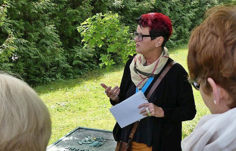 Friedhofsf&uuml;hrung in Ilmenau - mit Andrea Kubowicz
